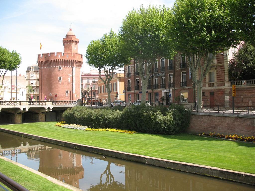 Hotel De France Perpignan Bagian luar foto