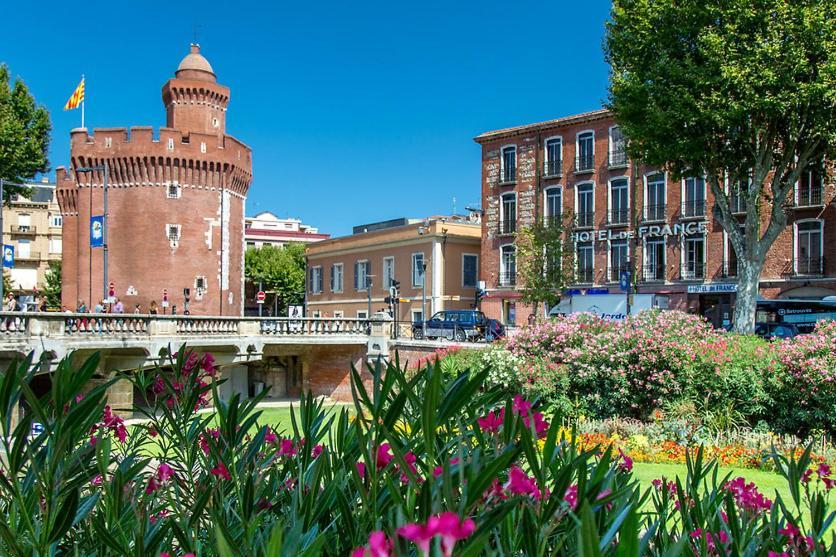 Hotel De France Perpignan Bagian luar foto