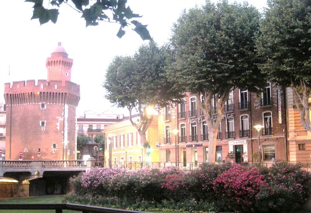 Hotel De France Perpignan Bagian luar foto