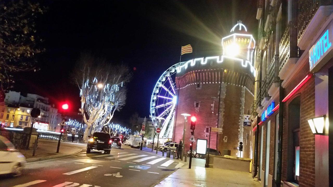 Hotel De France Perpignan Bagian luar foto