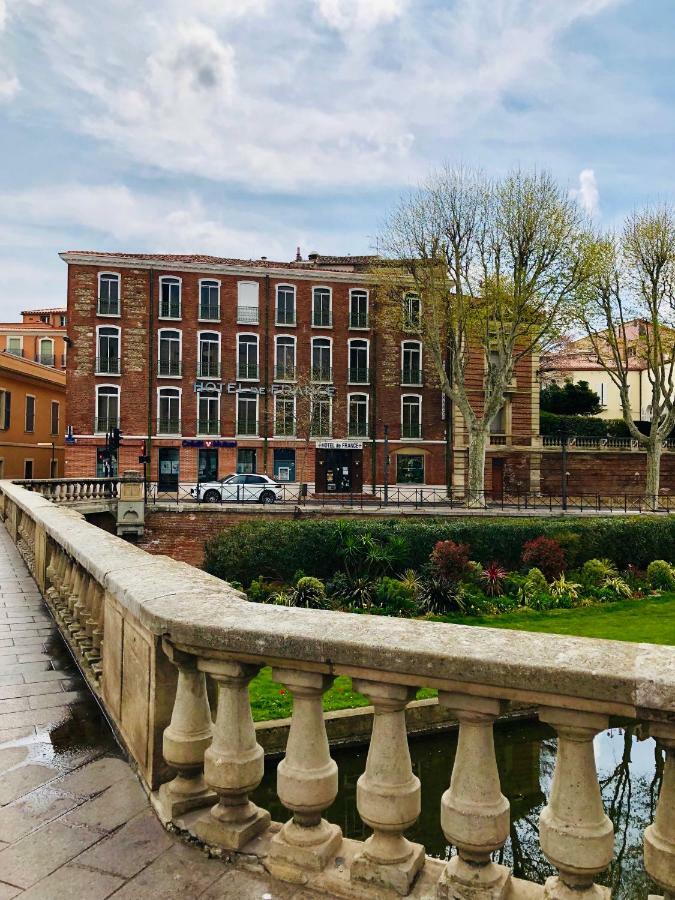 Hotel De France Perpignan Bagian luar foto